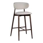 Barstuhl Panda New, dunkel nussbaum