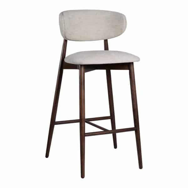 Barstuhl Panda New, dunkel nussbaum