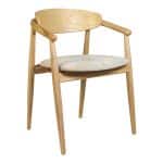 Stuhl Mamont Semi-Soft, Esche natur