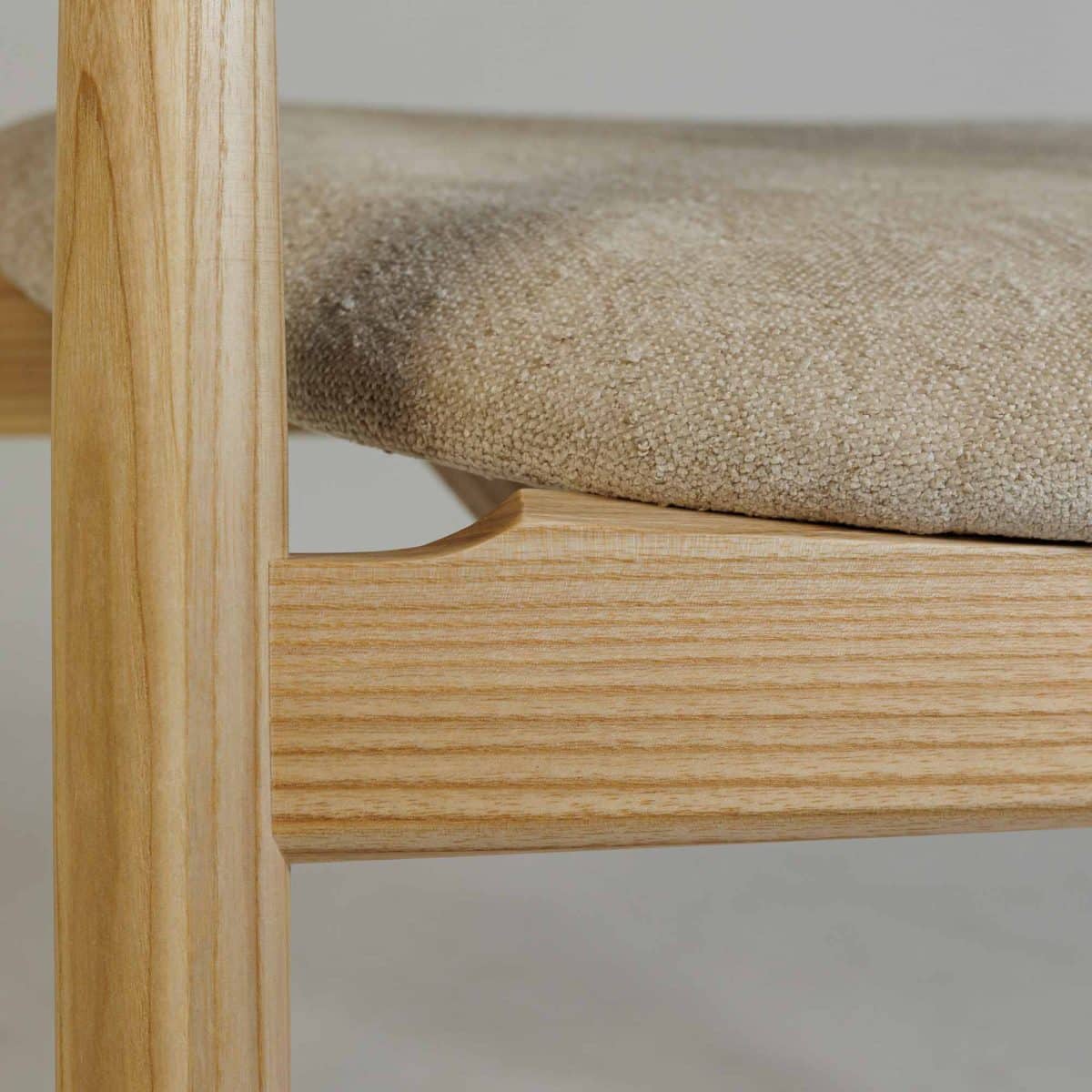 Stuhl Mamont Semi-Soft, Esche natur – Bild 10