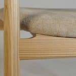 Stuhl Mamont Semi-Soft, Esche natur – Bild 10