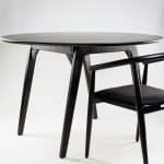 Runder Tisch Floki 120 cm, schwarz – Bild 7