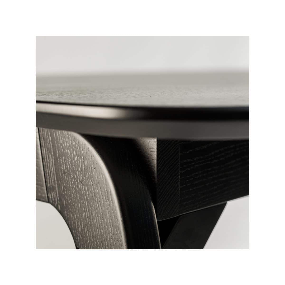Esstisch Floki 80 × 140 cm, schwarz – Bild 6
