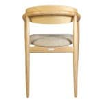 Stuhl Mamont Semi-Soft, Esche natur – Bild 3