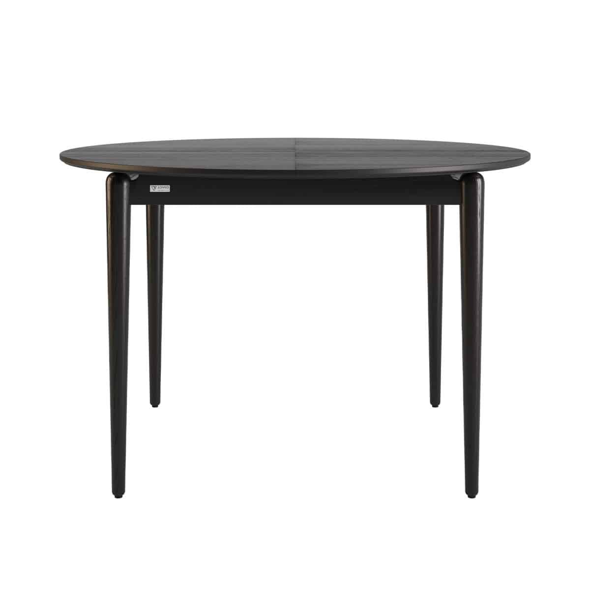 Ausziehbarer Tisch Eclipse d-120+40 schwarz – Bild 2
