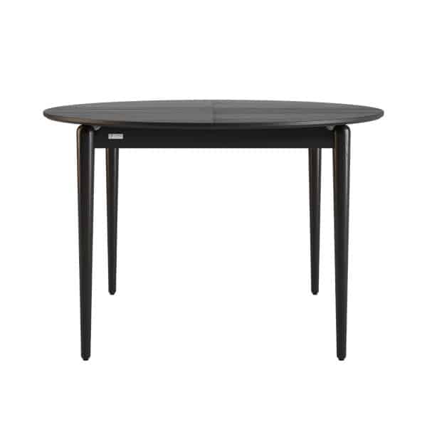 Ausziehbarer Tisch Eclipse d-120+40 schwarz