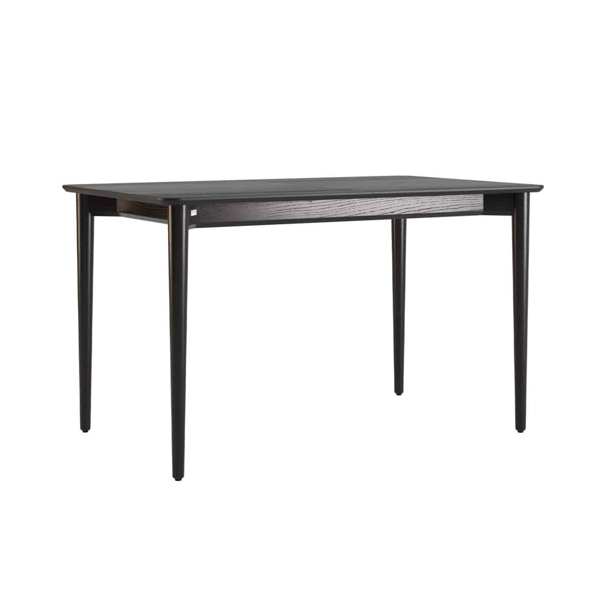 Ausziehbarer Tisch SILVA 130+40 x 80, schwarz – Bild 2