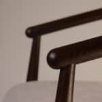 Stuhl Mamont, dunkle Walnuss – Bild 8