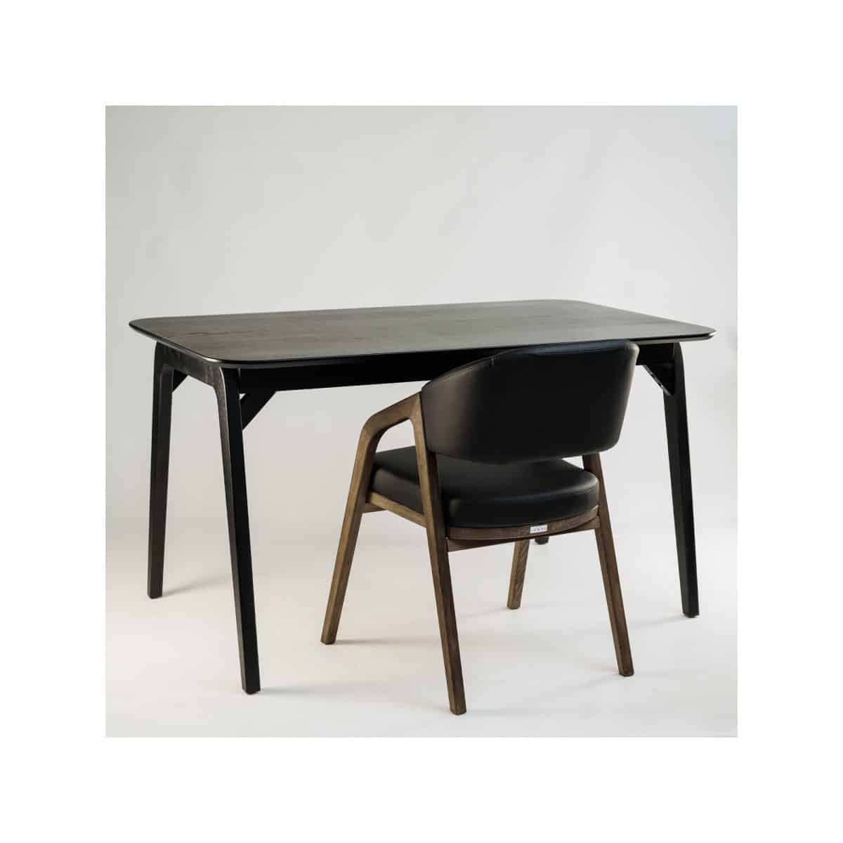 Esstisch Floki 80 × 140 cm, schwarz – Bild 7