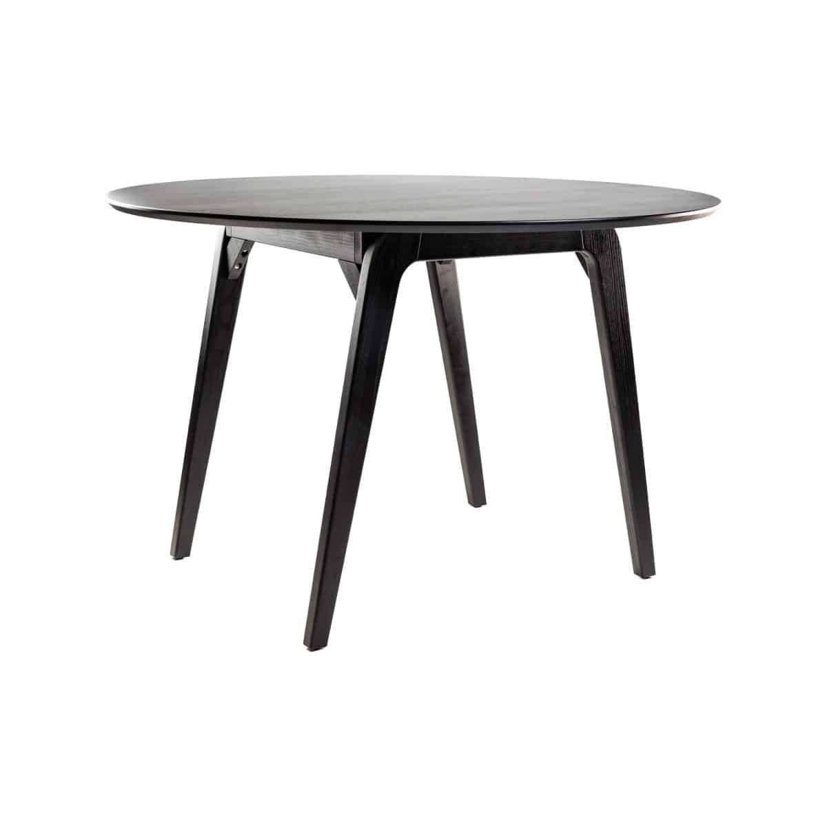 Runder Tisch Floki 120 cm, schwarz – Bild 2