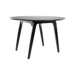 Runder Tisch Floki 120 cm, schwarz