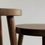 Barhocker Nr. 3, Eiche dunkel – Bild 8