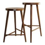 Barhocker Nr. 3, Eiche dunkel – Bild 3