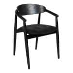 Stuhl Mamont Semi-Soft, schwarz