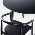 Runder Tisch Floki 120 cm, schwarz – Bild 10