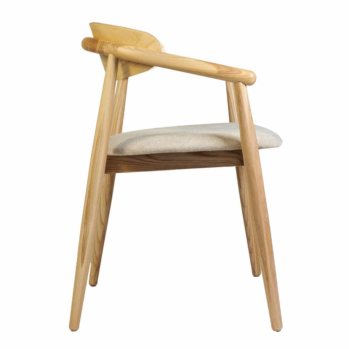 Stuhl Mamont Semi-Soft, Esche natur – Bild 13