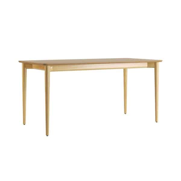 Ausziehbarer Tisch Silva 160+40 x 80 in natürlichem Eichenholz