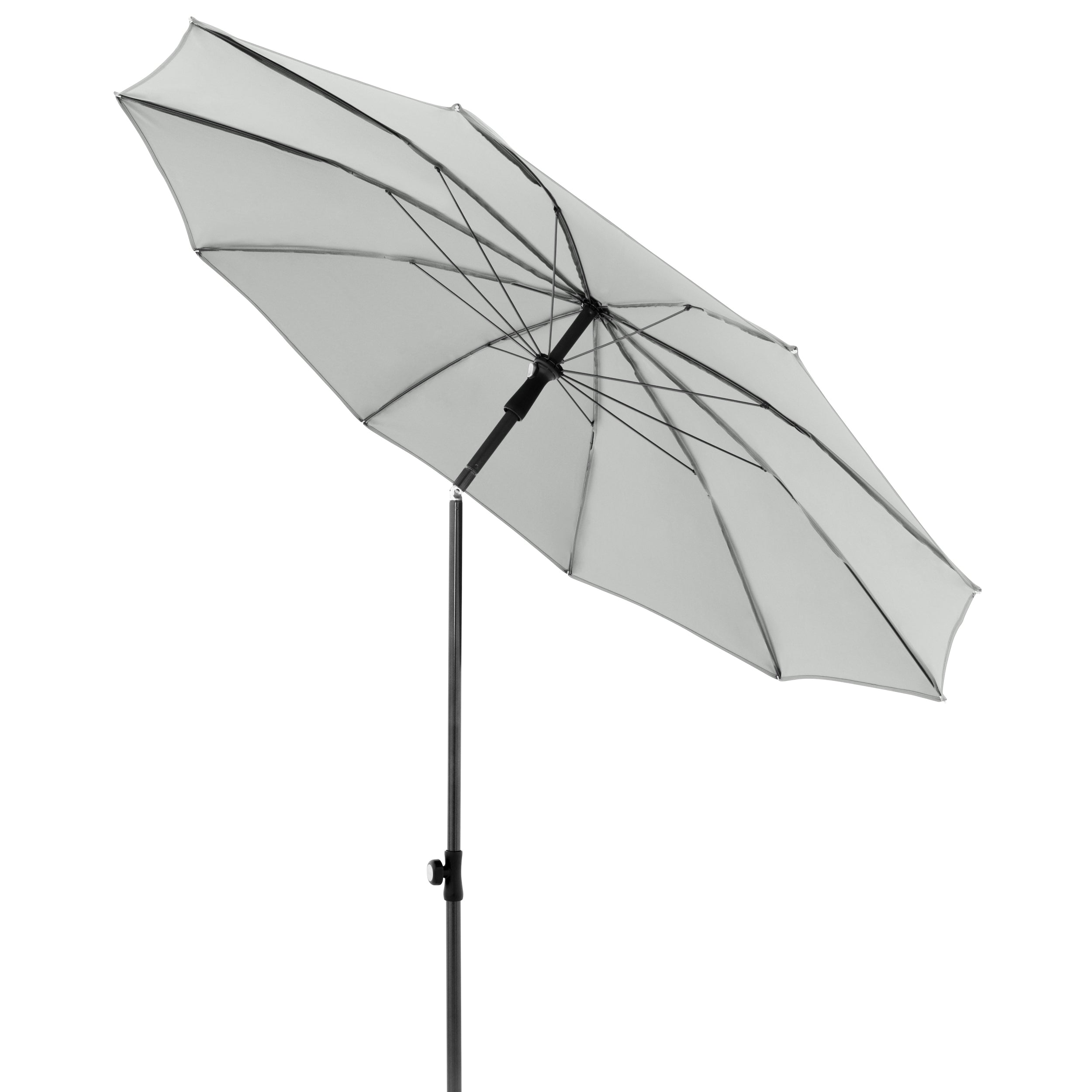 412562OWOV827_Gastro-Waterproof_200_Hellgrau_geknickt_Innenansicht Gastro-Schirm Waterproof – Bild 1