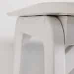 Esstisch Floki 80 × 140 cm, weiß – Bild 4