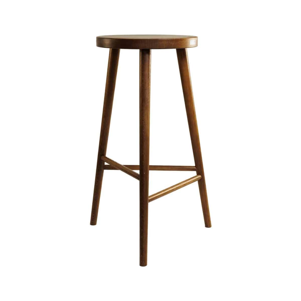 Barhocker Nr. 3, Eiche dunkel – Bild 2