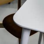 Tisch DAN 80 x 80, weiß – Bild 8