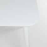 Tisch DAN 140 x 80, weiß – Bild 4