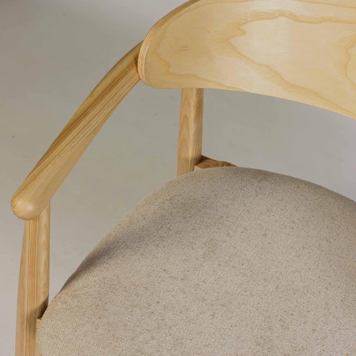 Stuhl Mamont Semi-Soft, Esche natur – Bild 4