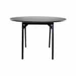 Runder Tisch Floki 120 cm, schwarz – Bild 12