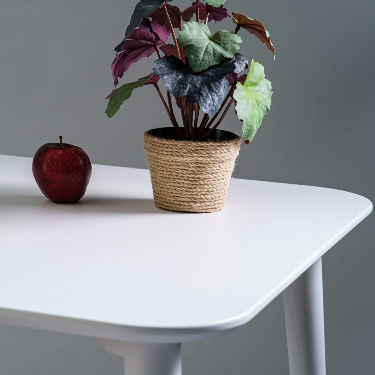 Tisch DAN 80 x 80, weiß – Bild 9
