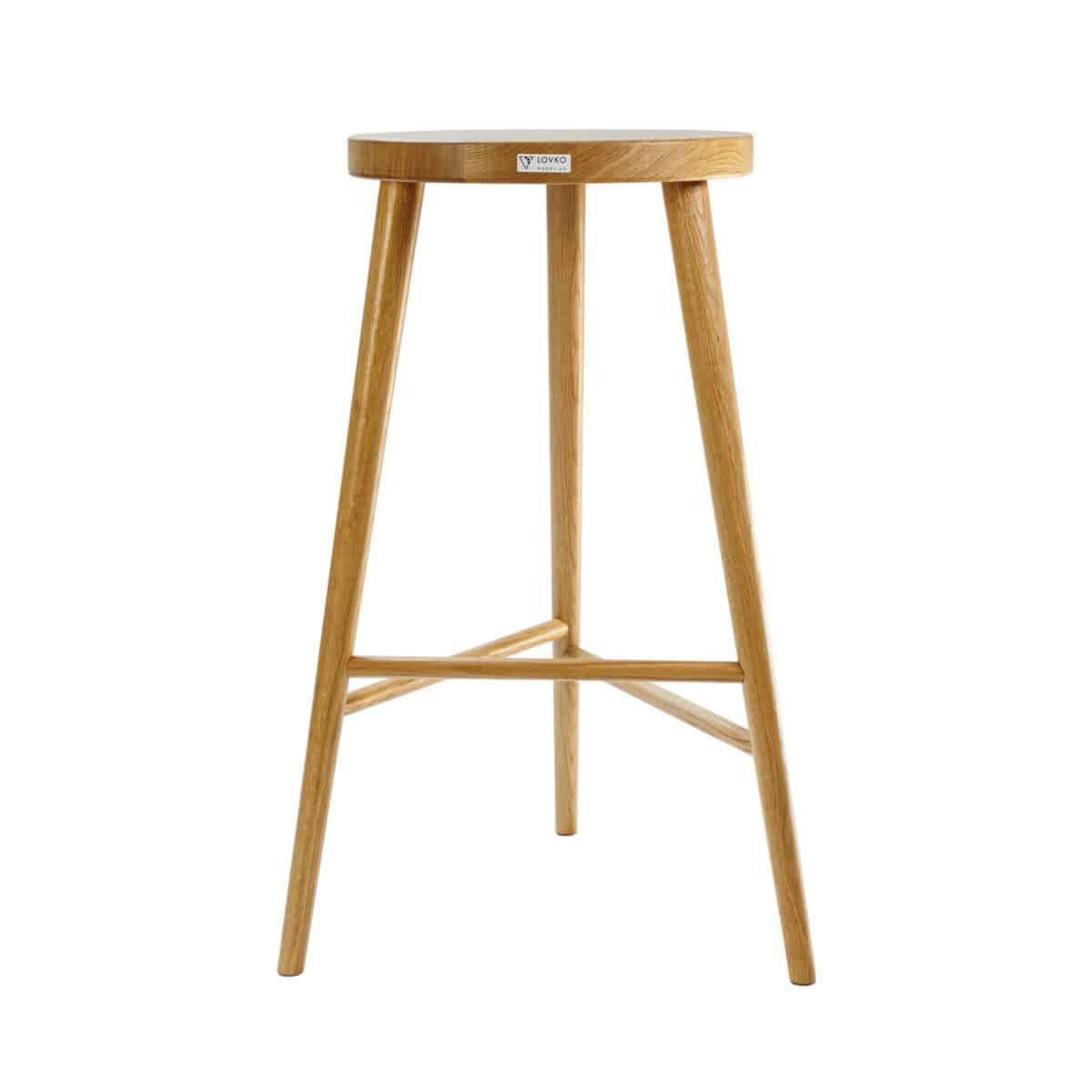 Barhocker Nr. 3, Eiche natur – Bild 2