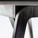 Runder Tisch Floki 120 cm, schwarz – Bild 5