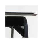 Esstisch Floki 80 × 140 cm, schwarz – Bild 3