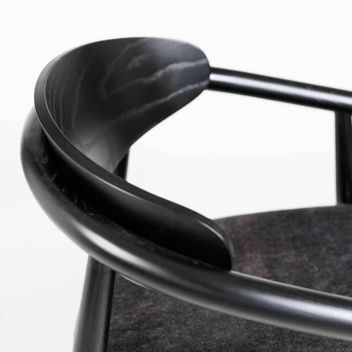 Stuhl Mamont Semi-Soft, schwarz – Bild 5