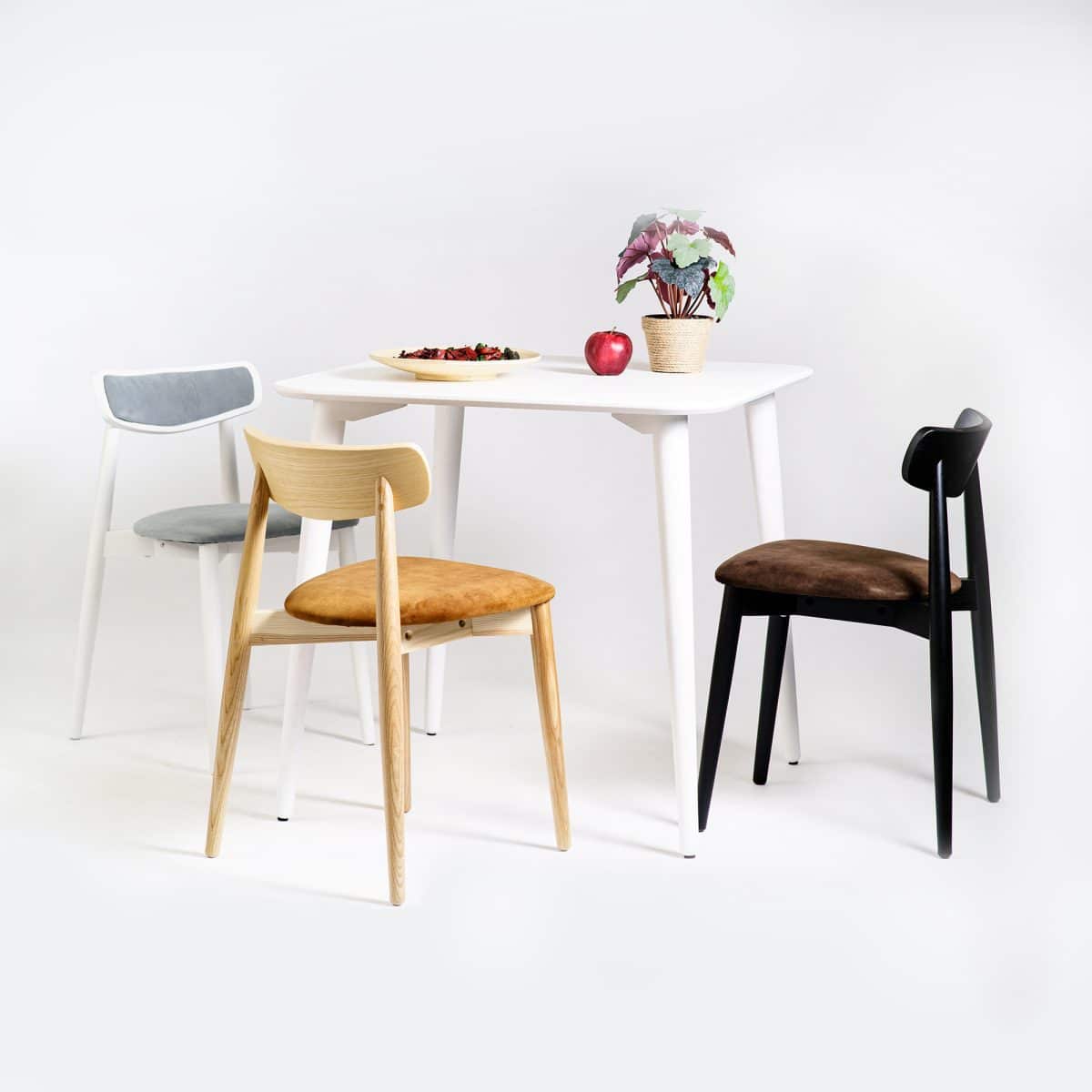Tisch DAN 80 x 80, weiß – Bild 16