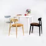 Tisch DAN 80 x 80, weiß – Bild 16