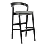 Barstuhl Floki, schwarz