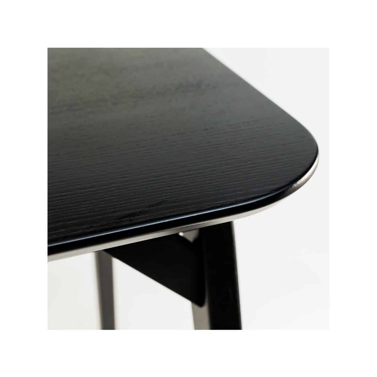 Esstisch Floki 80 × 140 cm, schwarz – Bild 4
