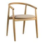 Stuhl Mamont, Esche natur – Bild 3