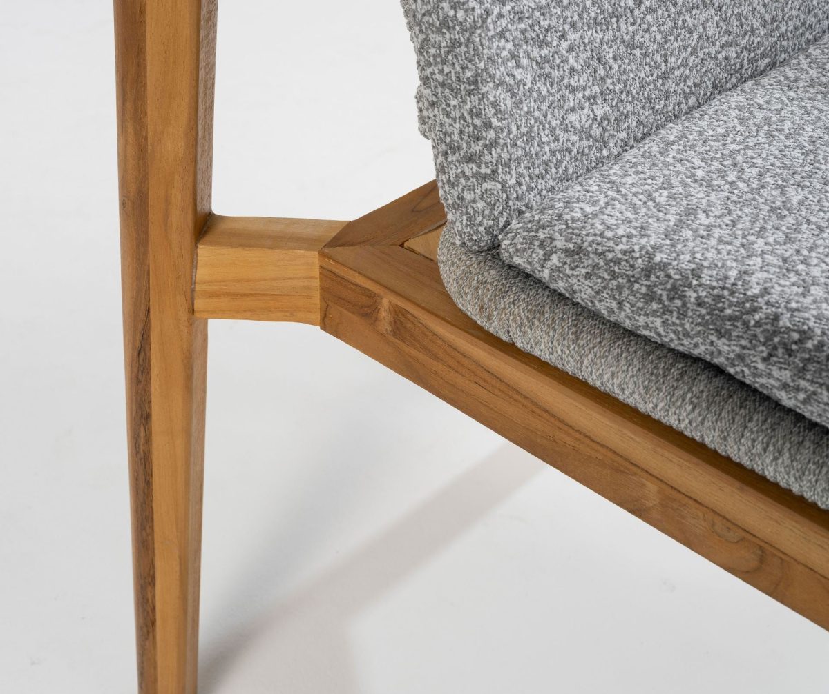 Brasilia Armstuhl - beige – Bild 4