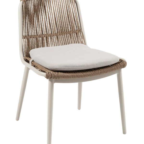 Como Armstuhl - ivory