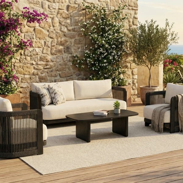 Dolphin Outdoor-Teppich - 200x300 grau