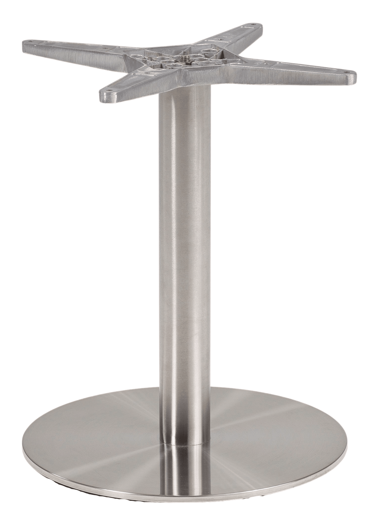 Ecco-R_Edelstahlweiss Tischgestell Ecco-R – Bild 1