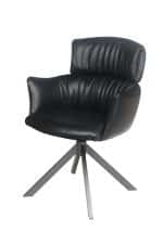 Armstuhl James schwarz