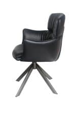 Armstuhl James schwarz – Bild 4