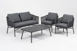 Loungegruppe Jacky grau – Bild 4