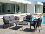 Loungegruppe Jacky grau