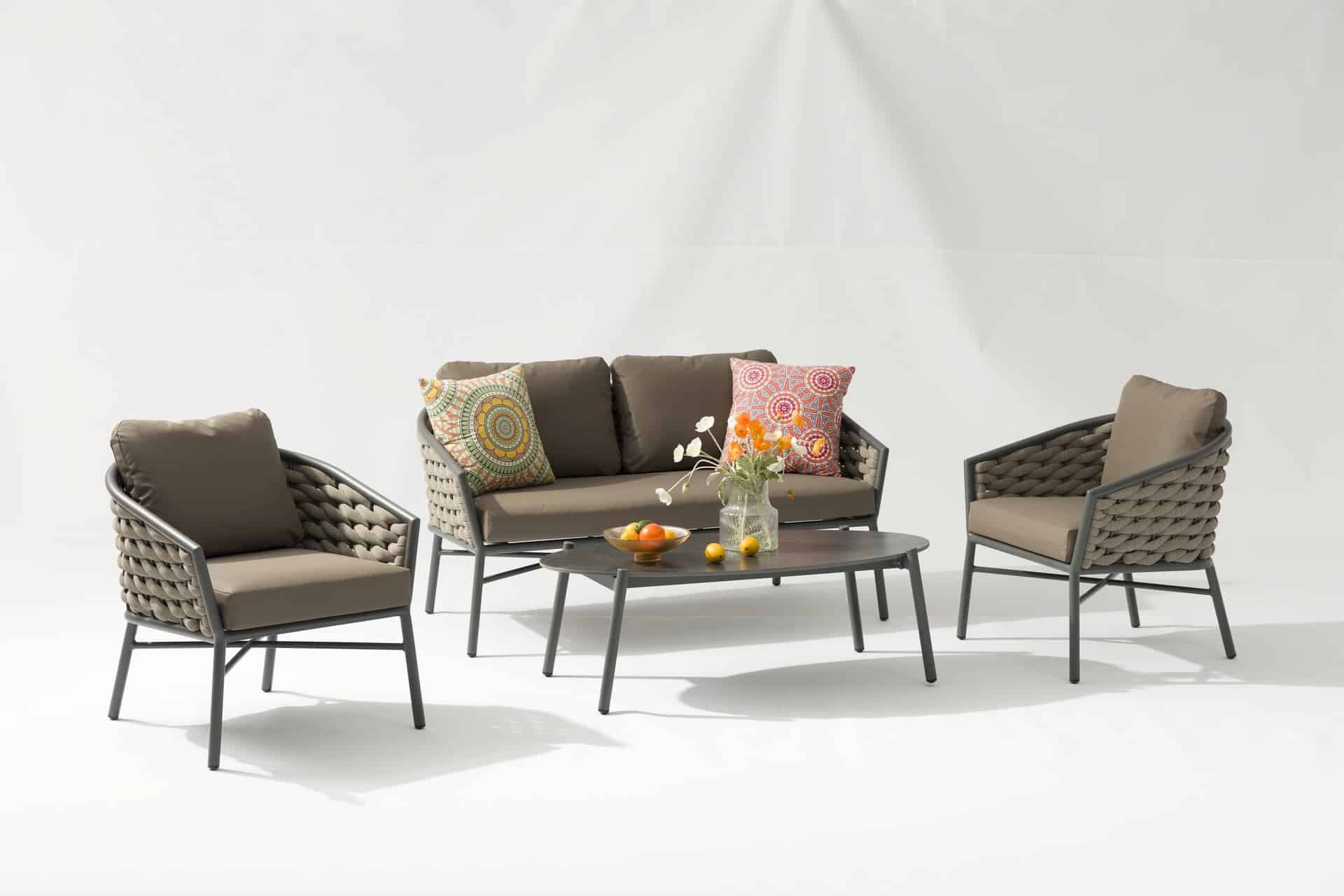 Kilian_Gartenlounge_Gartenmoebelshop_5 Loungegruppe Kreta โ Bild 1