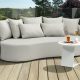 Loungesofa Luna creme