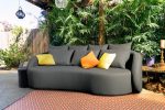 Loungesofa Luna anthrazit