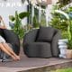 Loungefauteuil Luna anthrazit